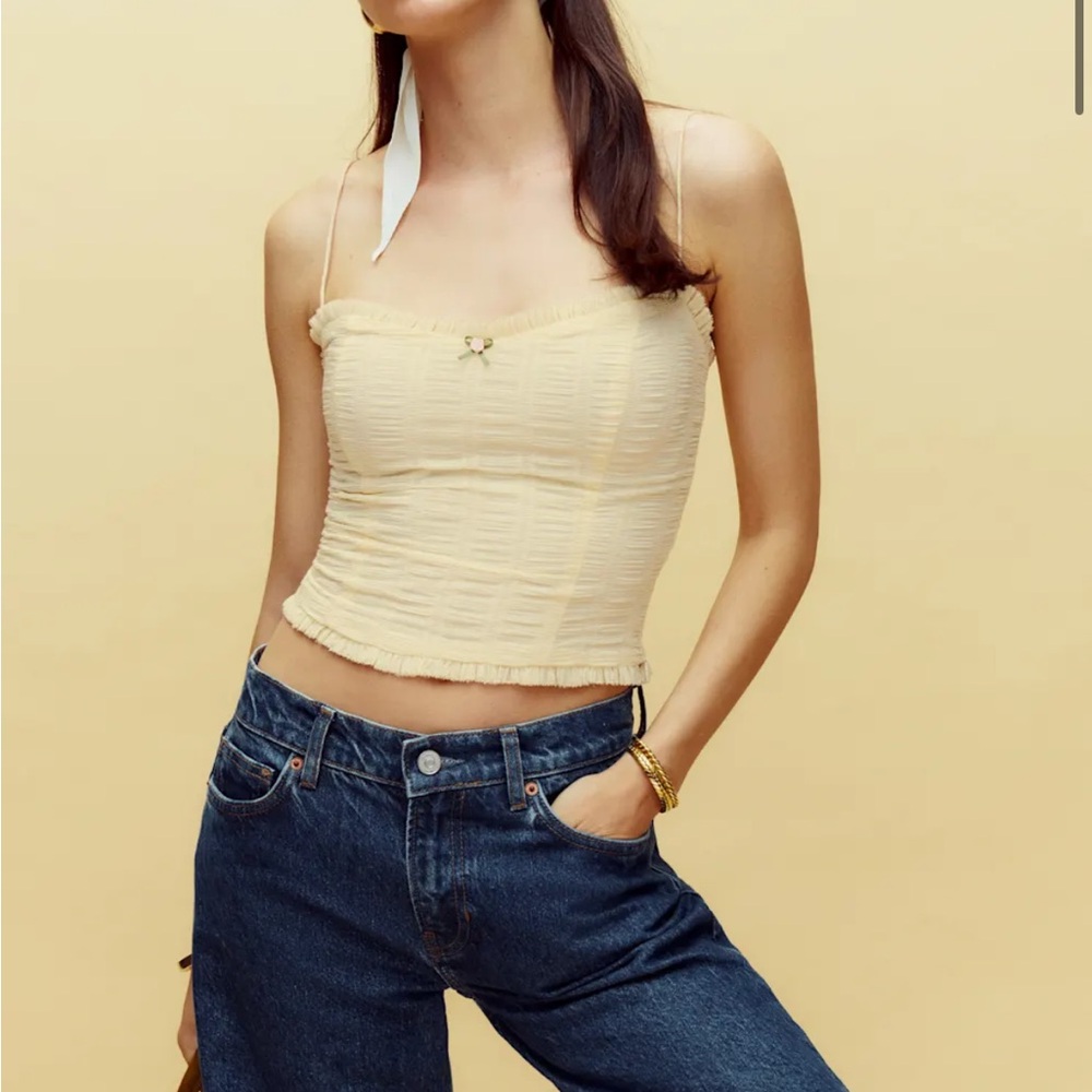 Sold 
Reformation Trixie top NWT